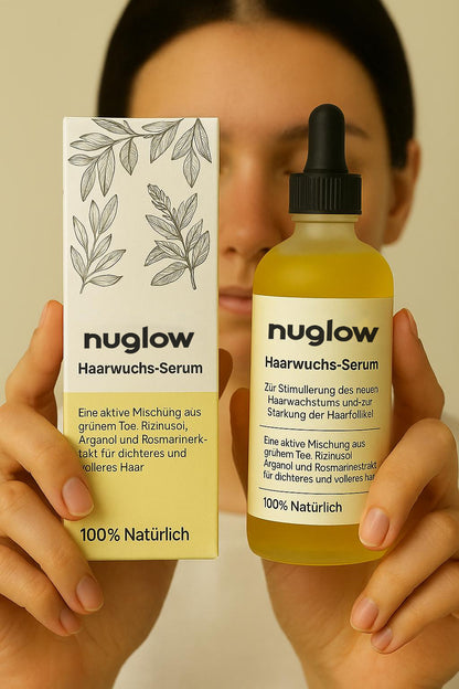 nuglow - Haaröl + Öl Applikator