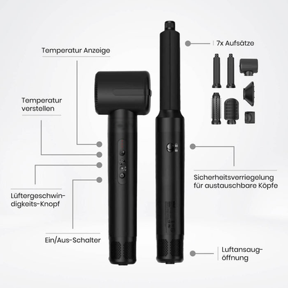 nuglow - 7in1 Haarstyler inkl. eBook